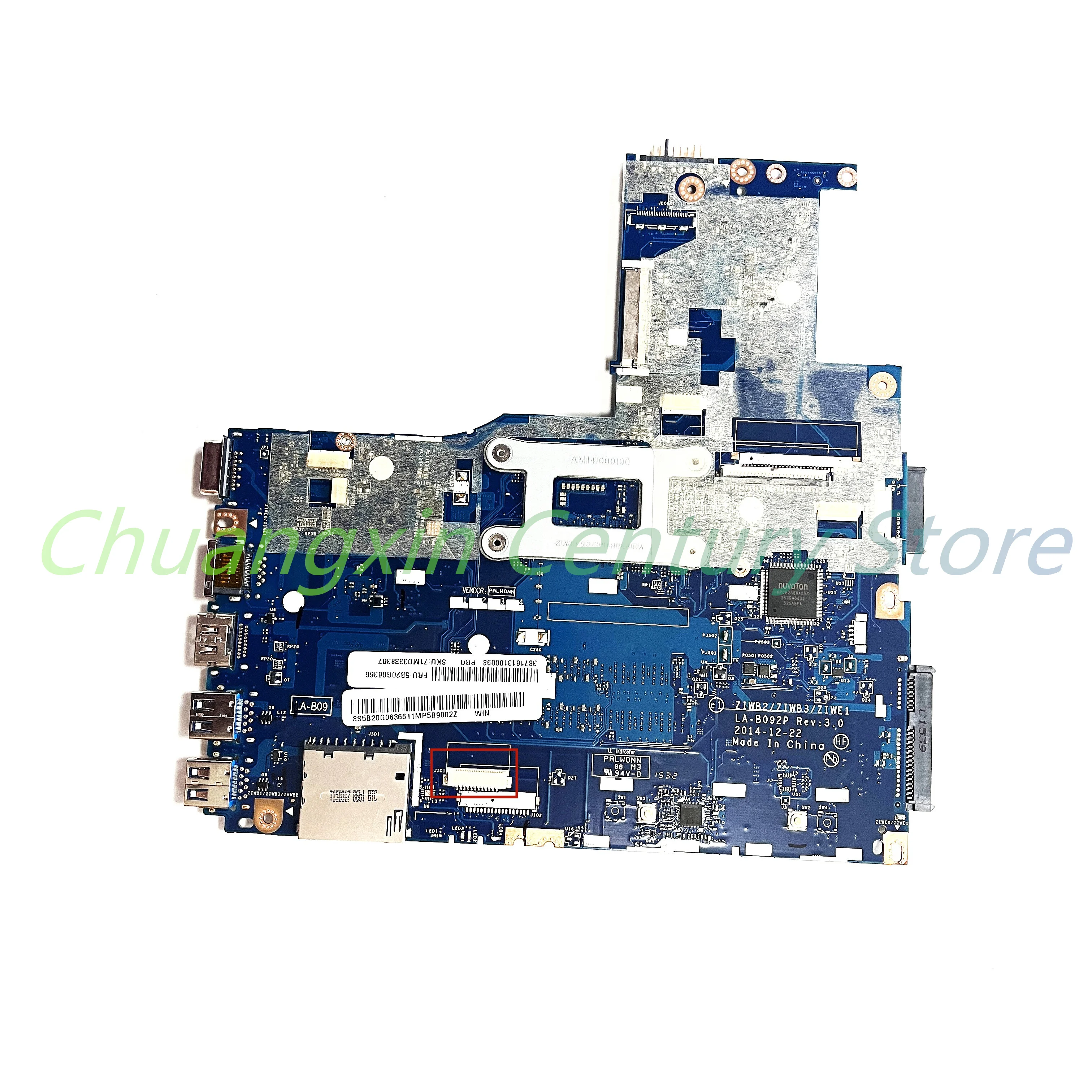 For Lenovo Ideapad B40-70 Laptop motherboard LA-B092P with With CPU 2957U 3558U 3805U I3 I5 100% Tested Fully Work