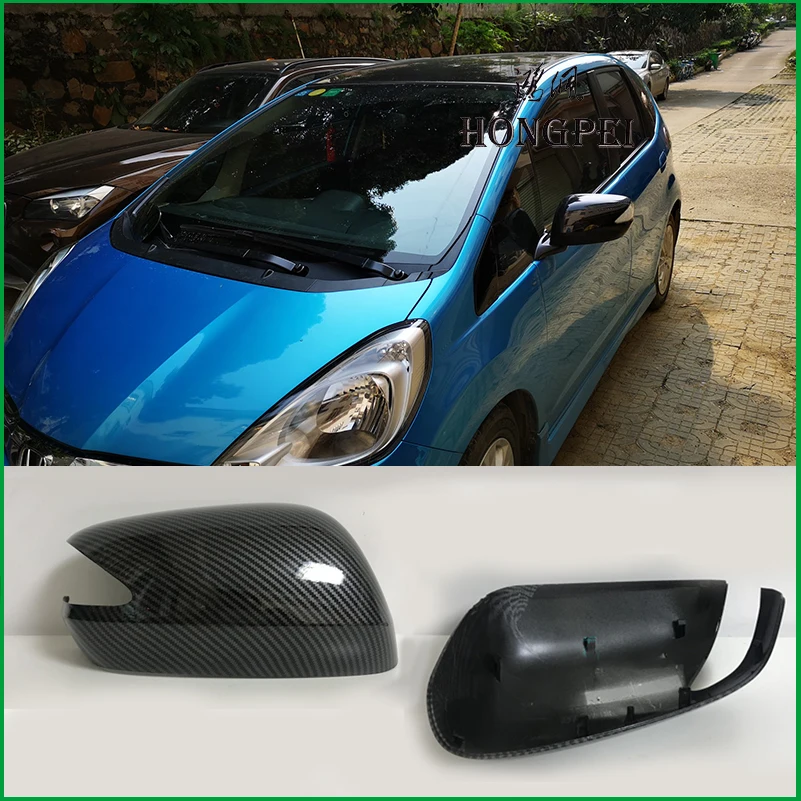 

Exterior Rearview Mirror Cover Housing Case For HONDA FIT JAZZ 2009 2010 2011 2012 2013 GE6 GE8 Rearview Mirror Cover Shell
