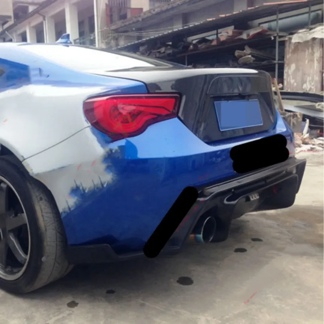 Body Kit Carbon Fiber trunk lid Assembly for Toyota 86 Subaru BRZ style convert deck lid Trunk cover Auto Accessories