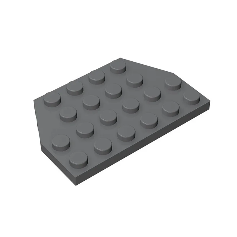 10 Stück MOC-kompatible 32059 4X6 Keilplatte DIY Bildungstechnologie-Komponenten Bausteintechnologie Kinderspielzeug – Detail 4