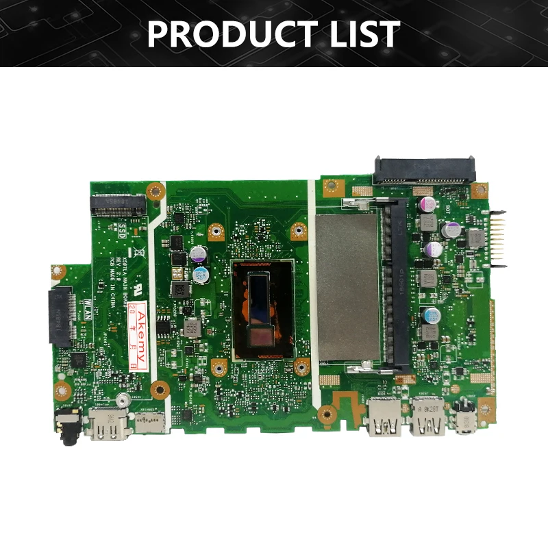 X507LA Notebook Mainboard For ASUS X507L A507LA R507LA F507LA A507L R507L F507L Laptop Motherboard CPU I3 I5 5th Gen