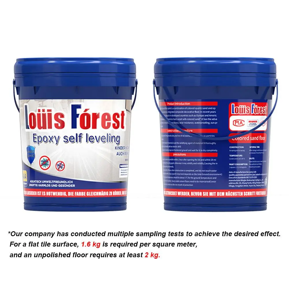 

Новейшее глянцевое эпоксидное покрытие для пола с мраморным эффектом, для использования в помещении и на открытом воздухе, противоскользящая краска для пола Natura, 1,6 кг на квадратный метр