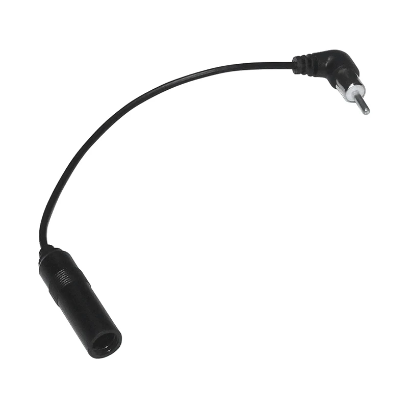 

20-35CM Universal Elbow Male To Female Car Radio Antenna Adapter Vehicle FM Aerial Extension Cable For Car Stereo Audio Radio