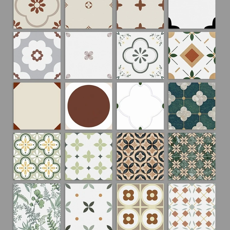 All-ceramic tile 400x400 bathroom kitchen toilet non-slip wall floor tile bathroom balcony restaurant art tile