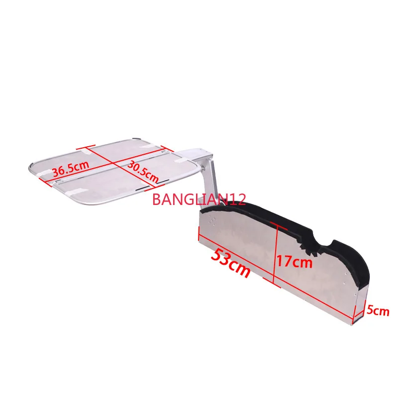 Car Folding Retractable Table Board Business Vehicle Hidden Armrest Box Folding Extend Rotating Table Board