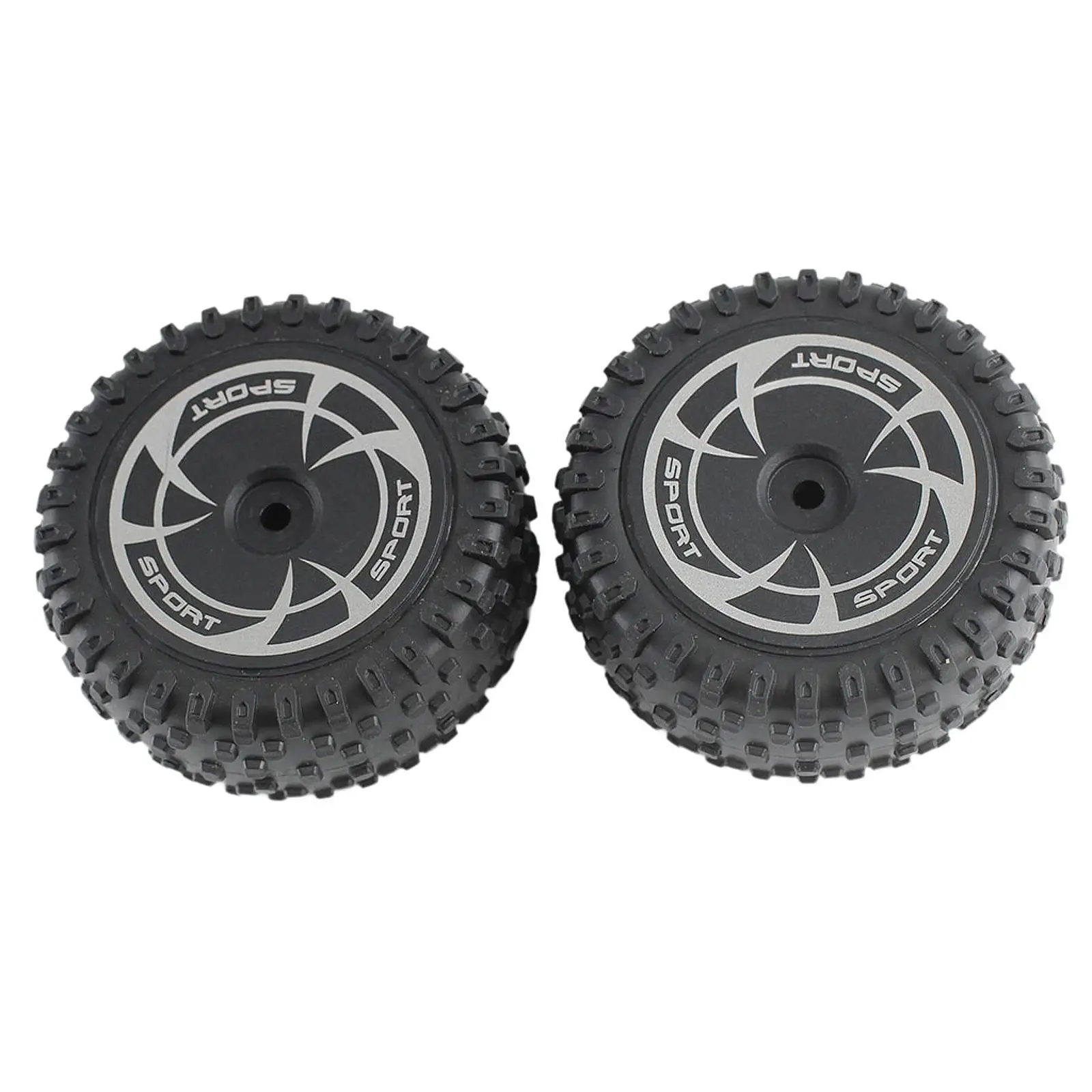 

2Pcs RC Car Rear Wheel Tires RC Parts for Wltoys 144016 1/14 RC Car DIY Accs