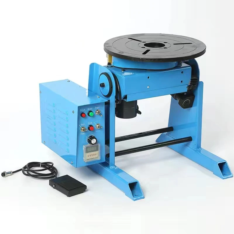 220V Welding Positioner Rotation Turntable 300mm Welder Table Machine
