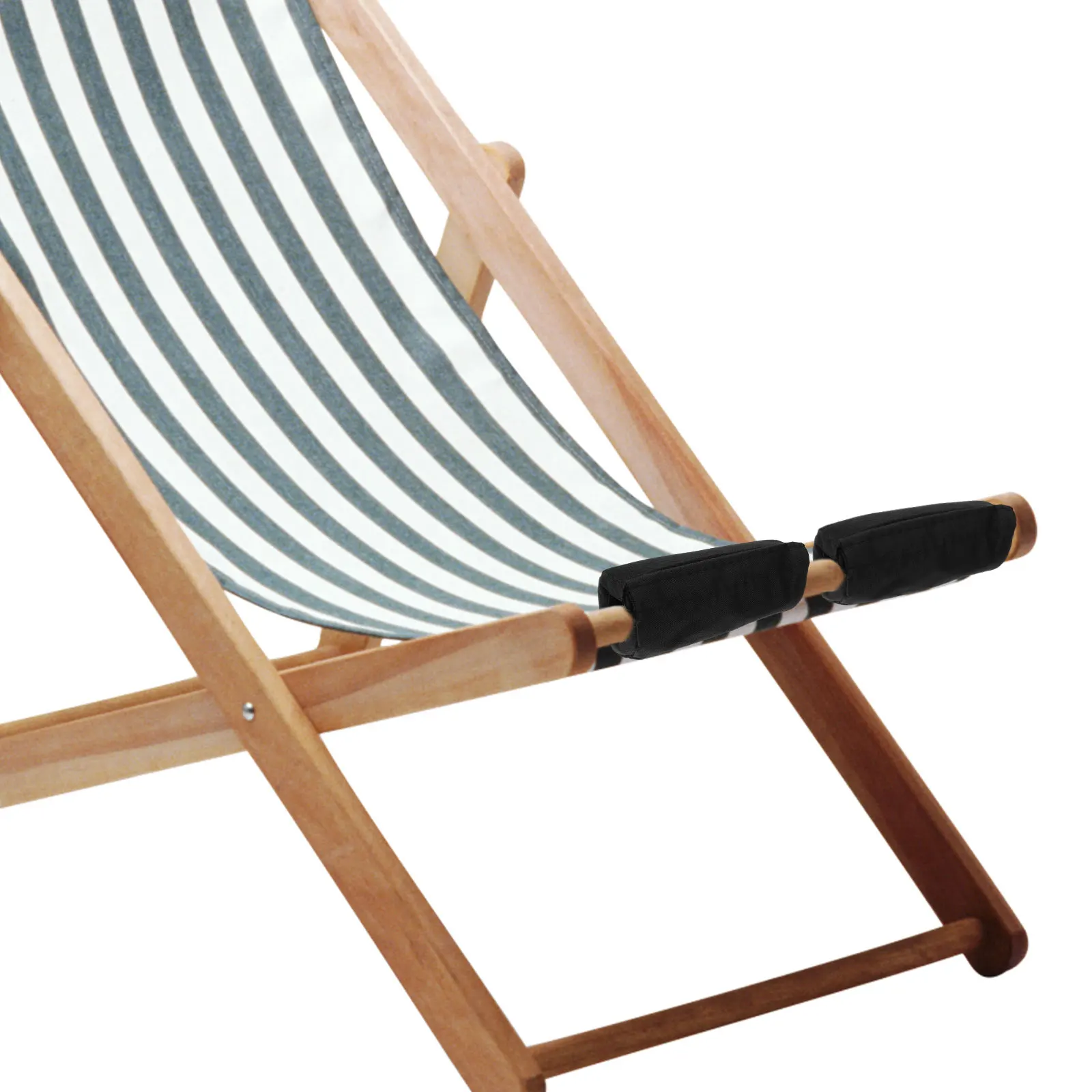 2 قطعة وسادة مسند القدمين المحمولة للطي حبال كرسي وسادة القدم لسطح الفناء كرسي خارجي استبدال وسادة للقدم