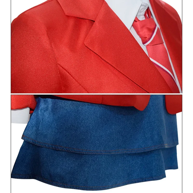 Rebelde Cosplay Costume High School Uniform Red Color Jacket Shirt Suit Halloween Carnival Party Costums for Women Girls Men