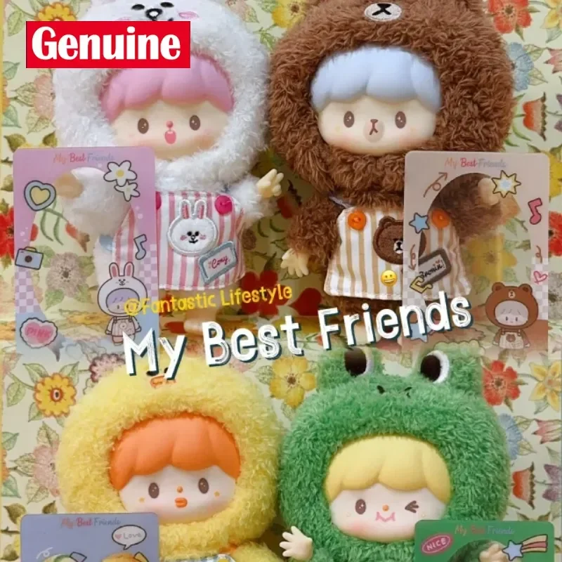 صندوق أعمى من الفينيل من Unicorn Zhuo Dawang - لعبة فتاة عصرية هدية مفاجئة قابلة للجمع، بحث رسمي لصديقي الجيد