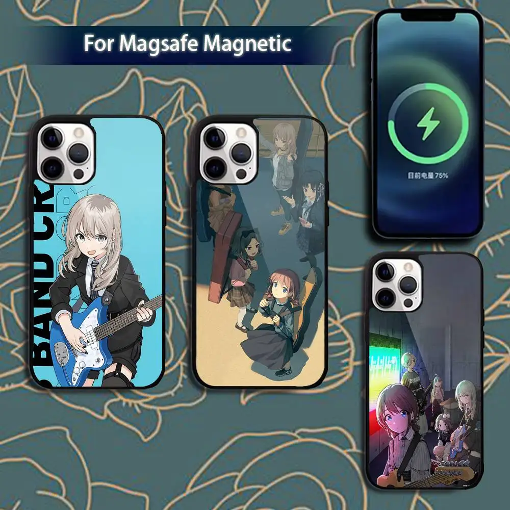 

Anime G-Girl B-Band Cry Phone Case For iPhone 17,16,15,14,13,12,11,Pro,Max,Plus,Mini,Magsafe,Magnetic Wireless Charging Case