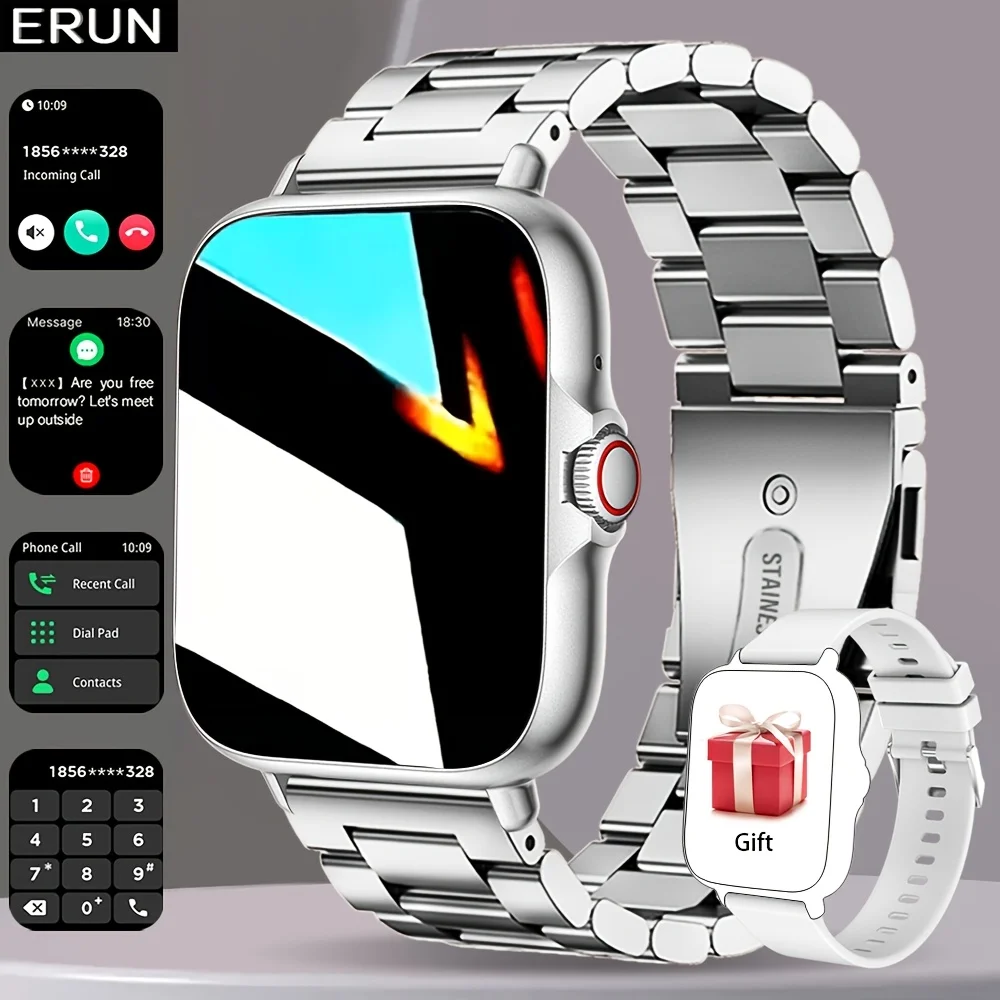 

Latest Smart Watch, Premium 1.83-Inch Touchscreen, Featuring Call Reminder/Multi-Dial/Multi-Sports Mode/Weather Forecast/Camera