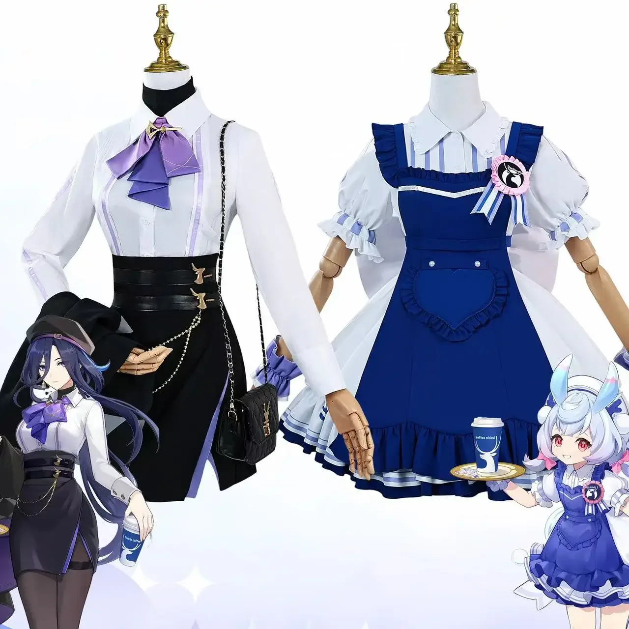 

Cos костюм Genshin Impact chlolind Higwen игральный костюм для косплея