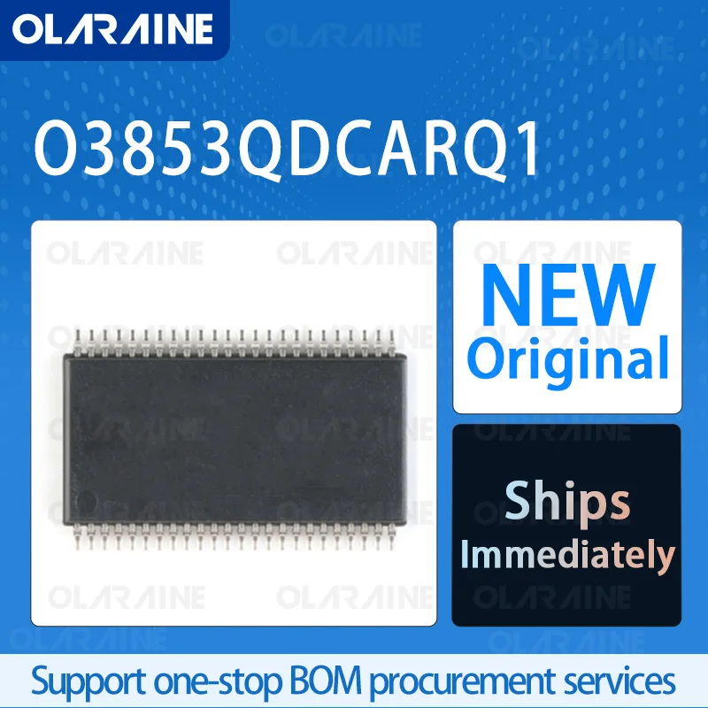 

1/5/10Pcs O3853QDCARQ1 HTSSOP-48 original ic chip Professional Power Management (PMIC) RoHS AEC-Q100 Voltage 36 V