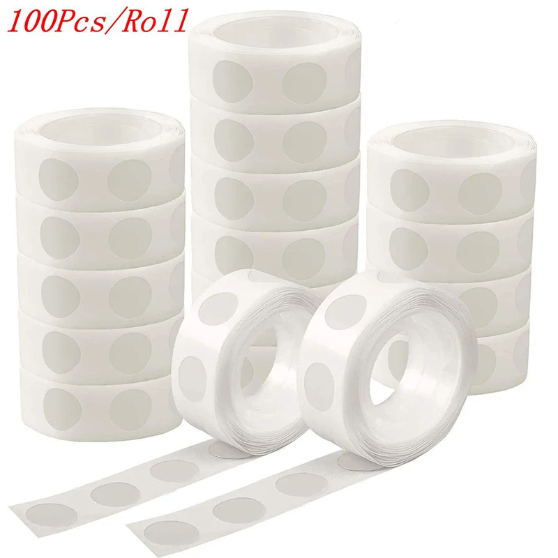 100/300/500/1000Pcs Double Sided Clear Sticky Point Tape Balloon Glue Dot Adhesive Birthday Wedding Party Balloons Glue Sticker