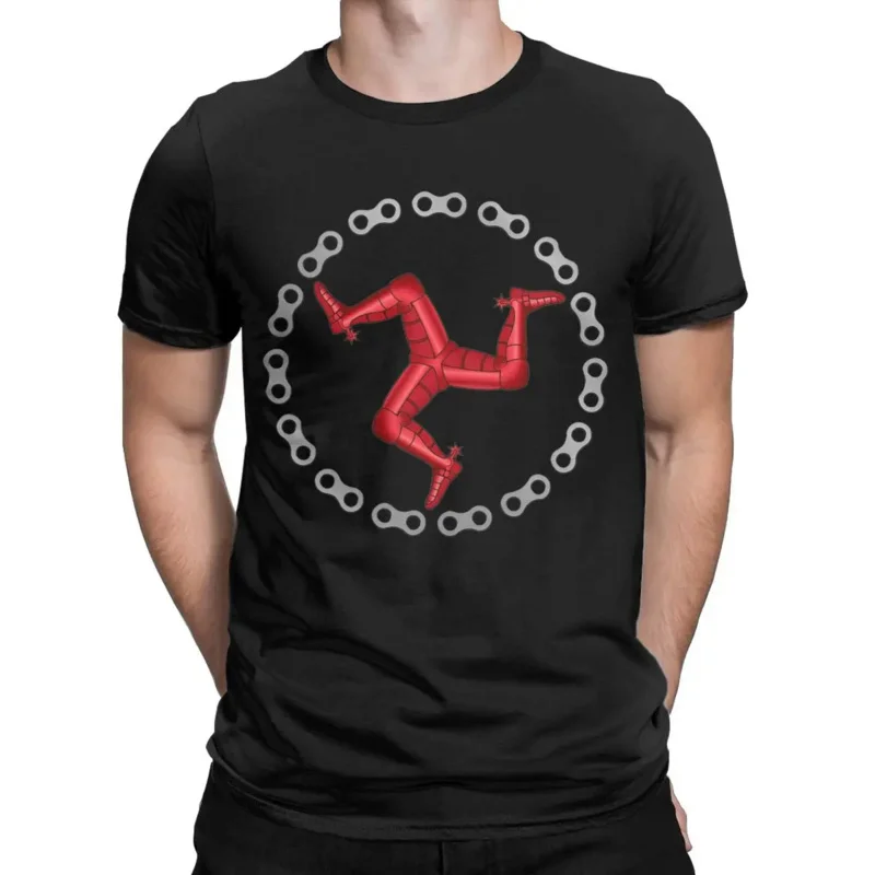 Funny Isle of Man TT motorcycle T-shirt men o neck 100% cotton t shirt short sleeve tee shirt big size clothes