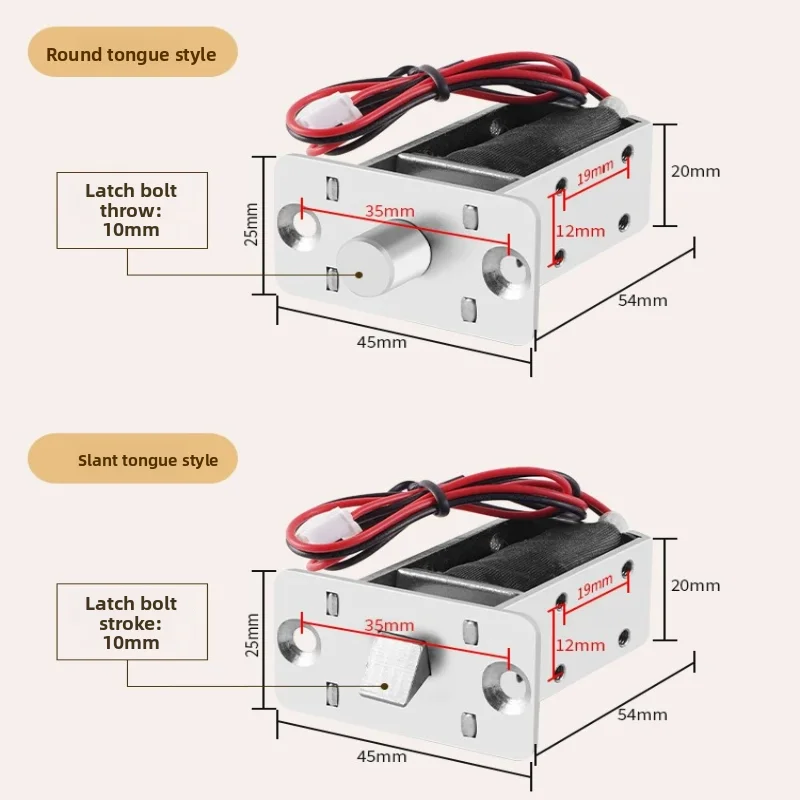 KOB Concealed Electromagnetic Lock Pure Copper Coil Anti-corrosion and Rust Proof Machine Iron Door Universal Lock