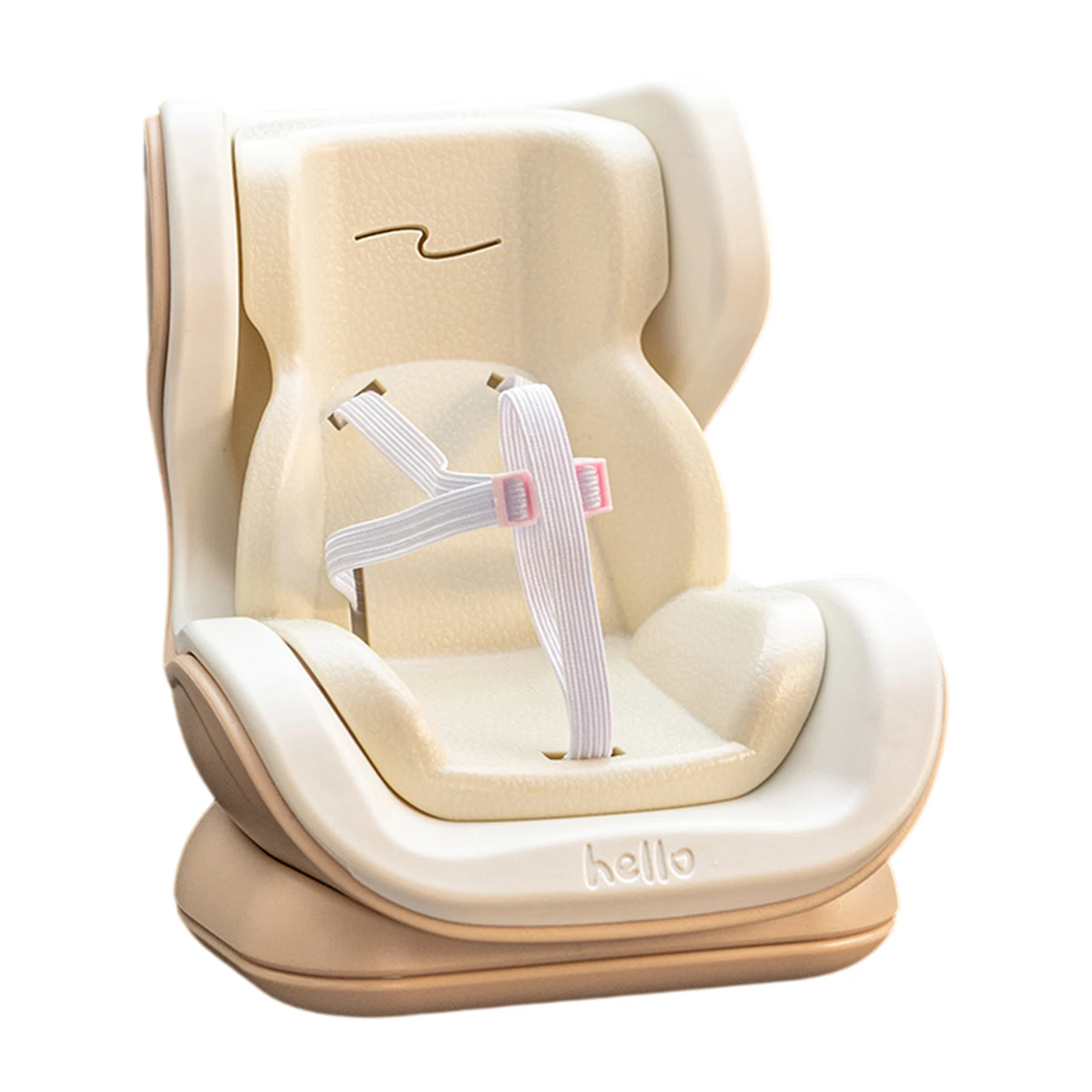 

Car Ventilation Safety Seat Anti-Slip Kawaii Doll Seat Car Ornament Plush Safety Seat Car Air Outlet Decoration for Car Decor