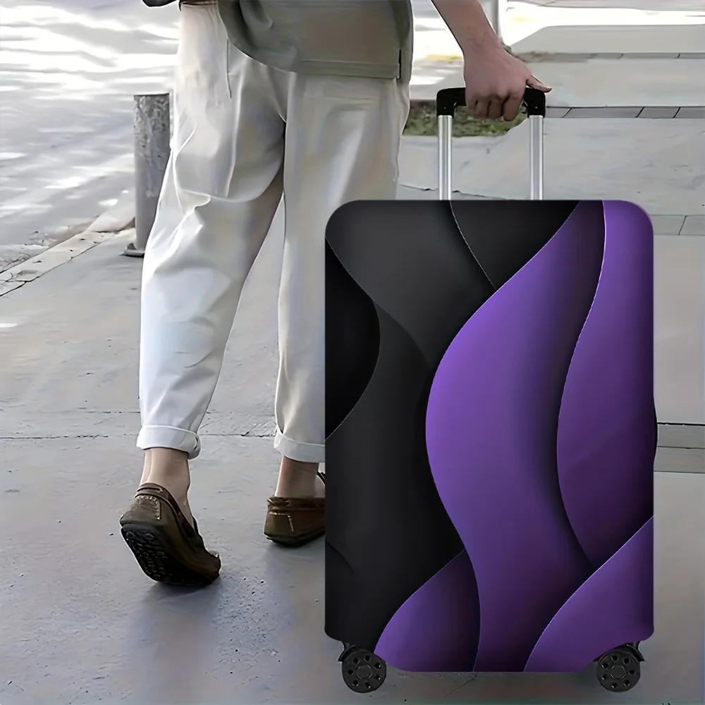 1-capa-de-bagagem-com-padrao-abstrato-de-ondas-3d-para-tamanhos-de-bagagem-de-18-a-32-polegadas-acessorios-de-viagem-elasticos-e-a-prova-de-poeira-para-uma-protecao-eficaz