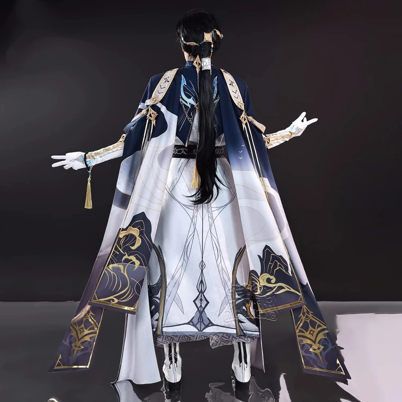 زي زين التأثيري الحب والعميق أنيمي الرجال وسيم القتال موحدة لعب الأدوار الملابس أزياء الهالوين الأسهم