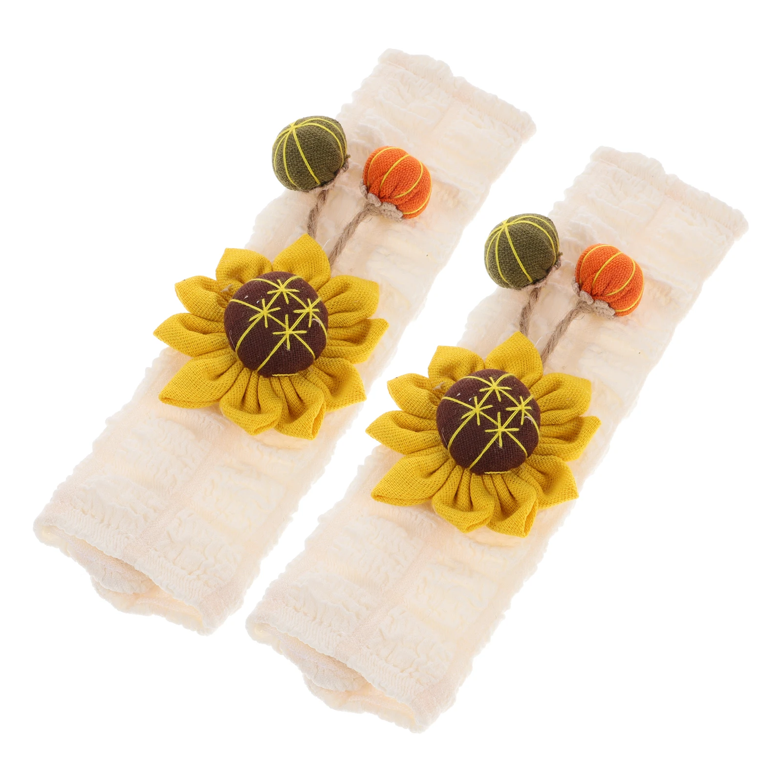 

Shoulder Cover Car Strap Pads Cartoon Flower Child Fabric Covers Girls Anti Chafing Sunflower Car