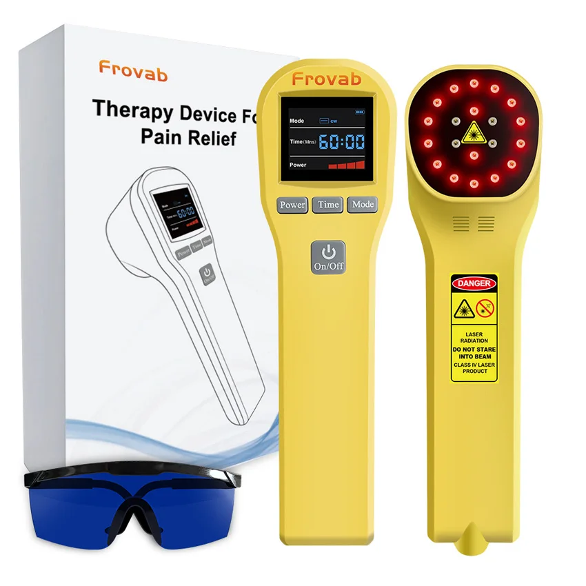 

Laser Red Light Therapy Device 650nm 808nm Cold Laser Arthritis Physical Therapy Equipment Pain Relief Wound Healing Health Care