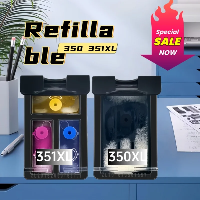

350XL 351XL Replacement Ink Cartridge for hp 350 351 hp350 for HP DeskJet D4260 C4280 D4360 J6480 C5280 J5780 c4480 Printer