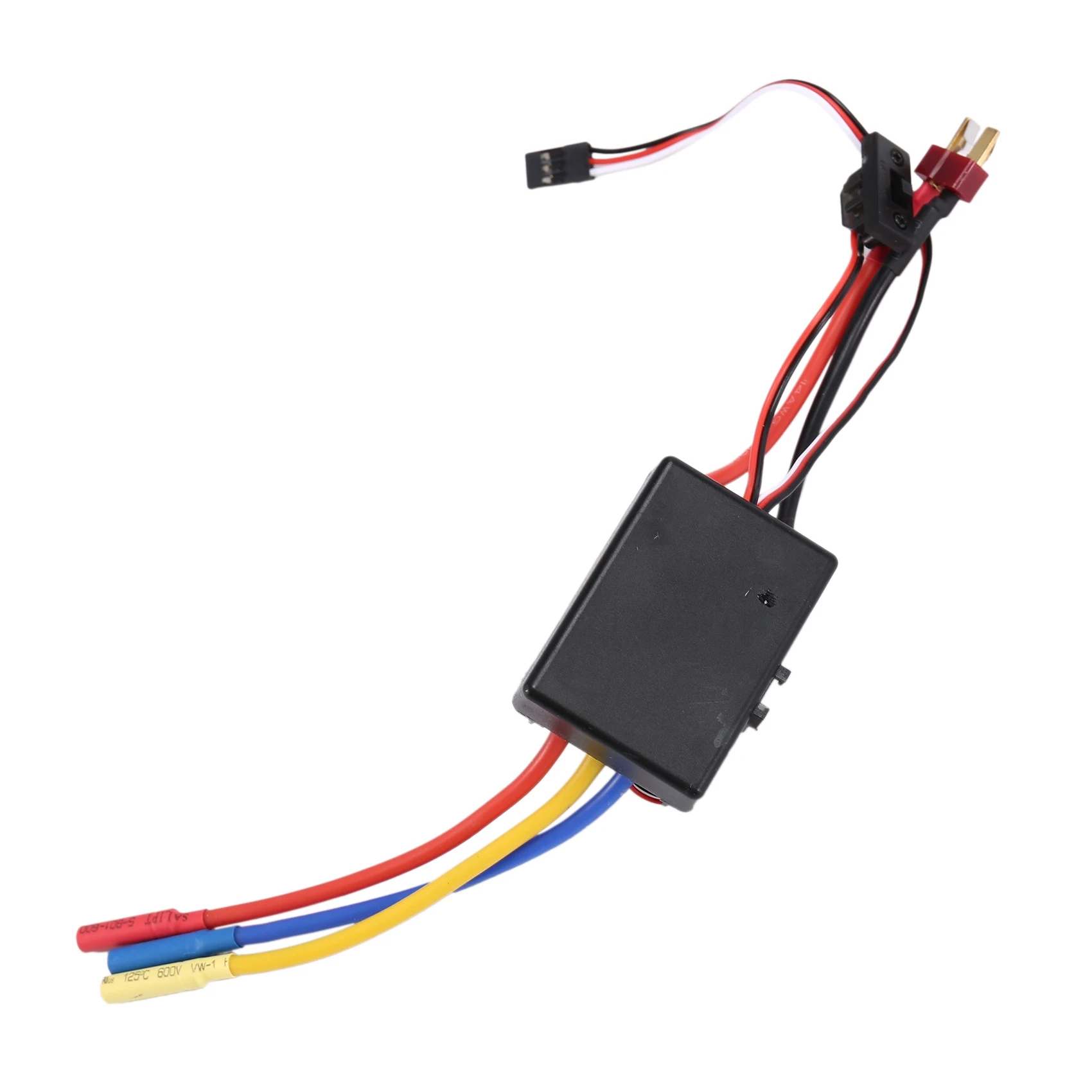 Bürstenloser Motor 60A Wasserdichter ESC Elektrischer Geschwindigkeitsregler für 1/10 1/12 1/16 RC Autoteile