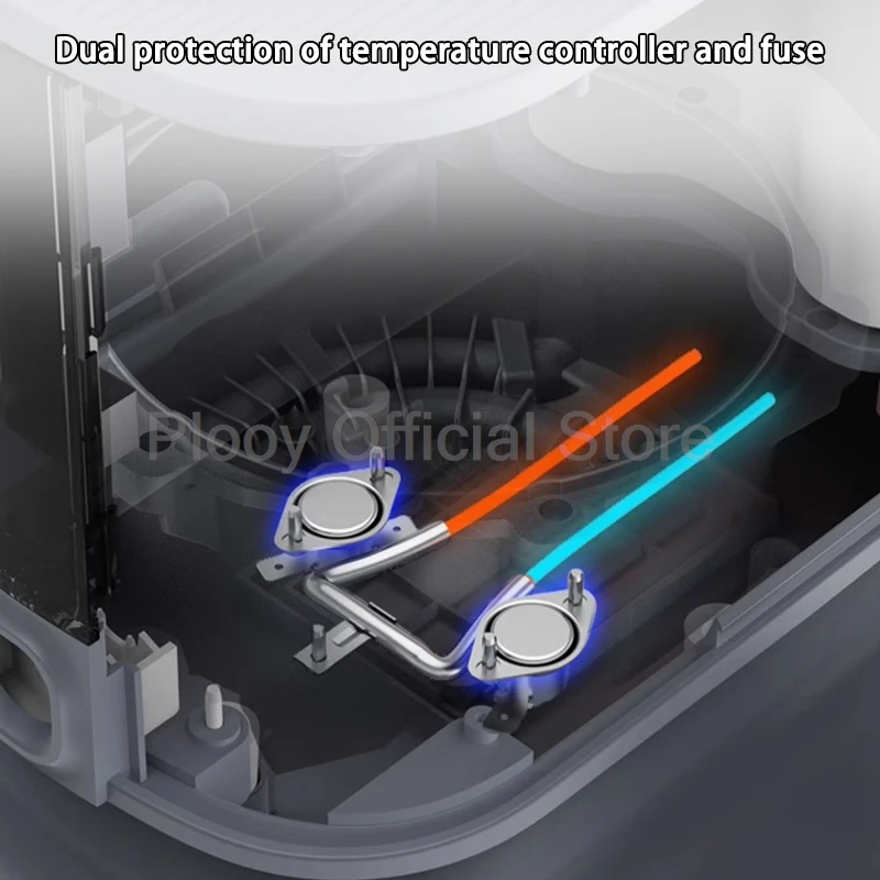 منظف بالبخار يدوي متعدد الوظائف ، علبة ممسحة ، نوع ممسحة ، تعقيم ، أريكة بخار ، درجة حرارة عالية ، 1 لتر ، way W
