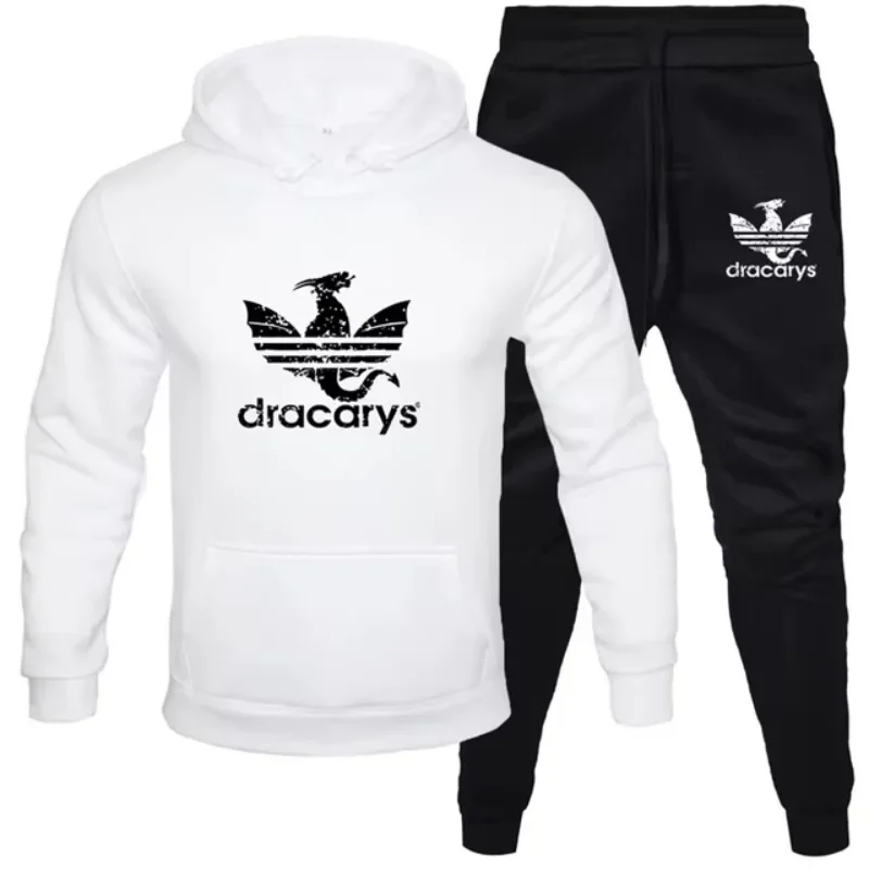 

Men's Sports Suits Fashion Tracksuit Women Hoodies + Pants Two Pieces Sets Running Casual Sweatshirts Sweatpants Men's Clothing