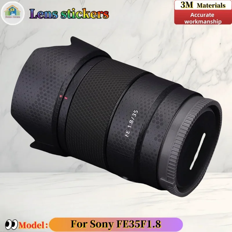 

For Sony FE35 F1.8 Camera lens sticker, DIY skin, Precision tailoring wear-resistant protective film