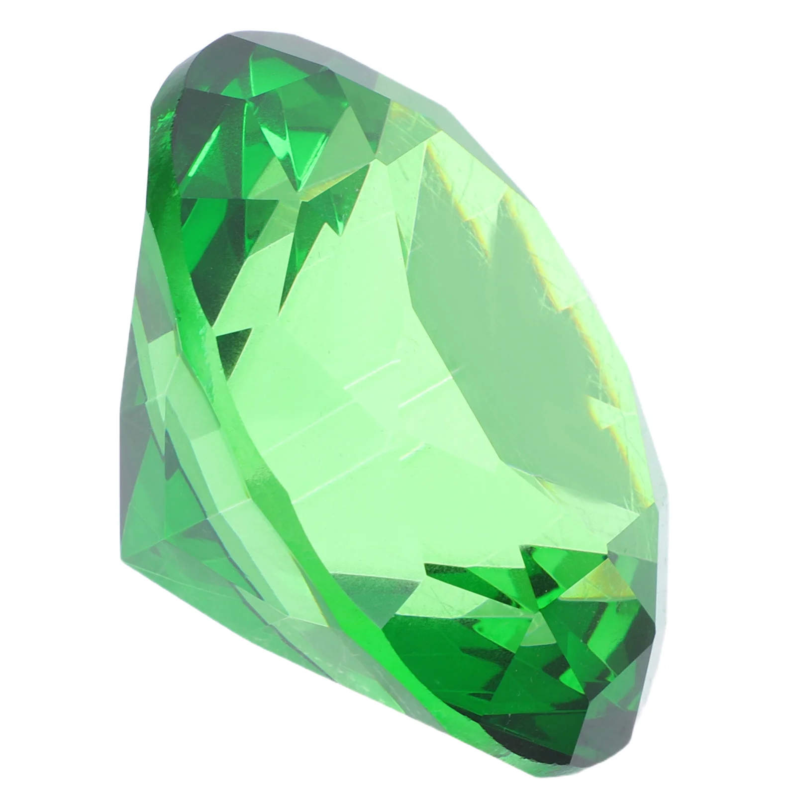 

Artificial Crystal Diamond Decorative Green Ornament for Wedding Bridal Shower Home Decor Fake Diamond Wedding Diamonds Decor