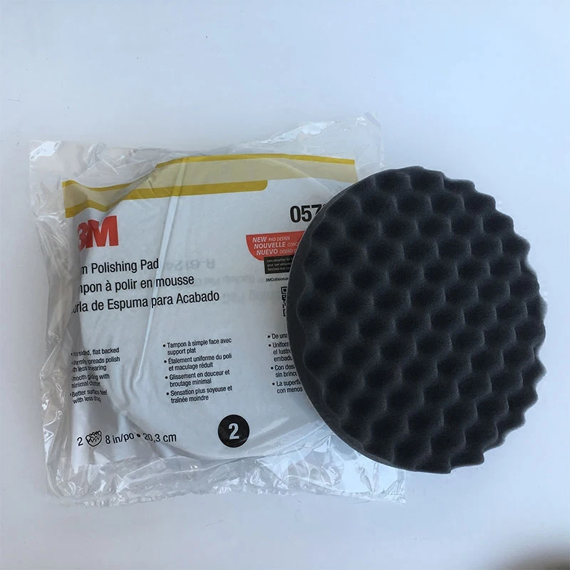 8 inch 3M 05725 /05723 Car Polishing 200mm Car Wash Sponge Detail Cleaning Pad Cushion Felt Spray Paint Surface Treatment