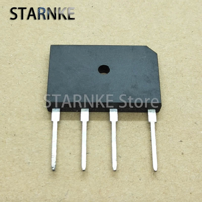 10PCS Rectifier Bridge Stack KBJ1010 DIP Flat Bridge 10A 1000V Rectifier