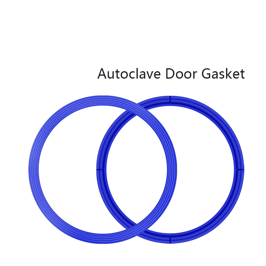 Autoclave Door Gasket Replacement Chamber Seal O-Ring Fit 8L 17L 23L 45L Sterilizer Spare Parts Compatible with ESCO Dental Auto