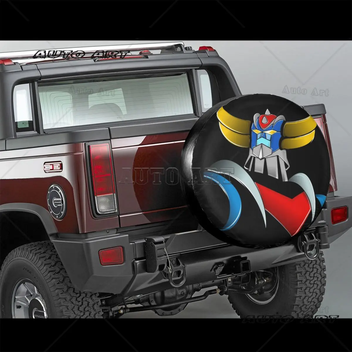 Goldorak Grendizer Reservewiel Band Cover Case Bag Pouch voor Pajero Anime UFO Robot Goldrake Stofdicht Voertuig Accessoires