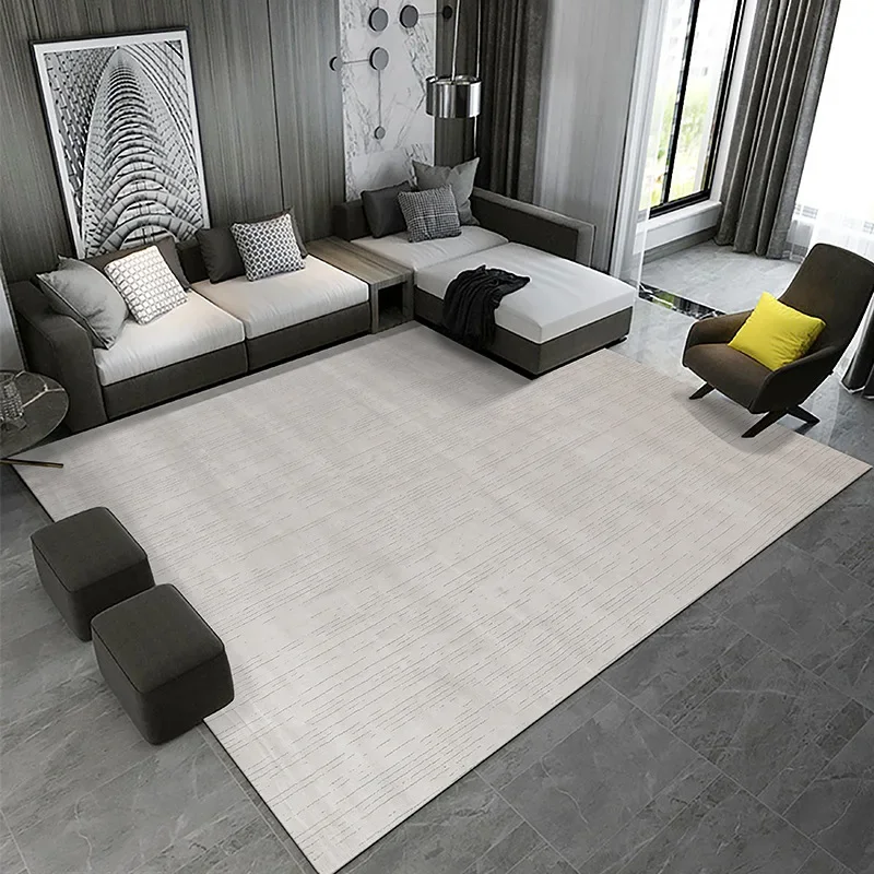 Household living room carpet, bedroom dirt-resistant and easy to clean, minimalist bedside blanket floor mat