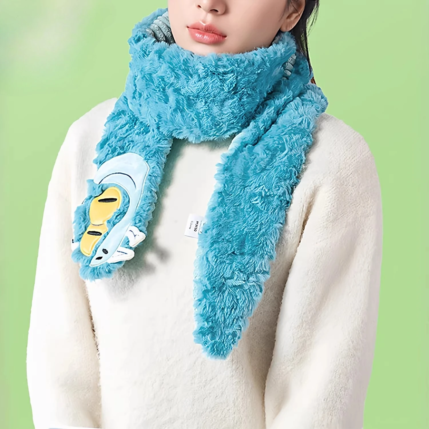 

Disney Zootopia 2 Gary Character Scarf, Plaid Fleece Winter Shawl for Men Women, Cute Animal Print Neck Warmer, Cozy Gift