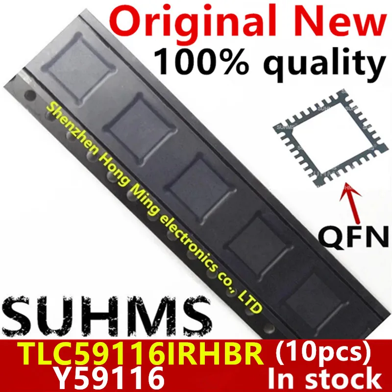 

(10piece)100% New TLC59116IRHBR TLC59116 Y59116 TLC5941RHBR TLC5941 5941 QFN-32