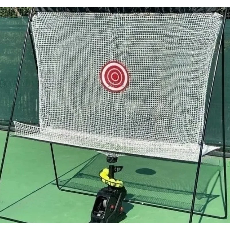 Portable Tennis Ball Throwing Machine, Intelligent Tennis Feeding Training Device for Home Court Practice
