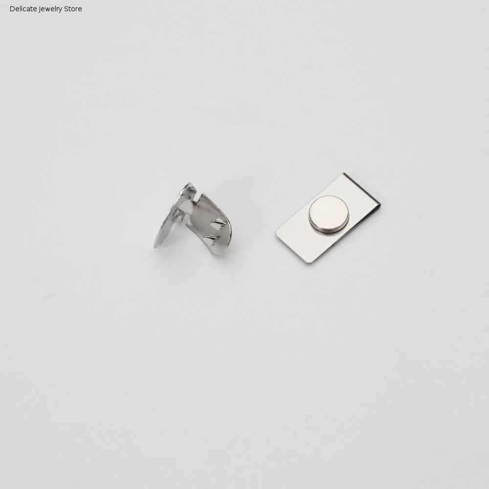 Tie Clip Gift Fashion Jewelry Hidden Tie Fixed Clasp Clip Invisible Magnet Tie Clip Necktie Bar Clasp Men Necktie Buckle