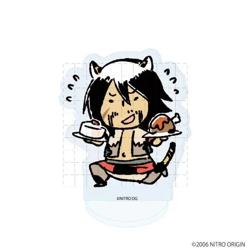 Game Togainu No Chi 10CM Akira Acrylic Standing Keychains Tabletop Decorations Souvenir Accessories Goods Collection