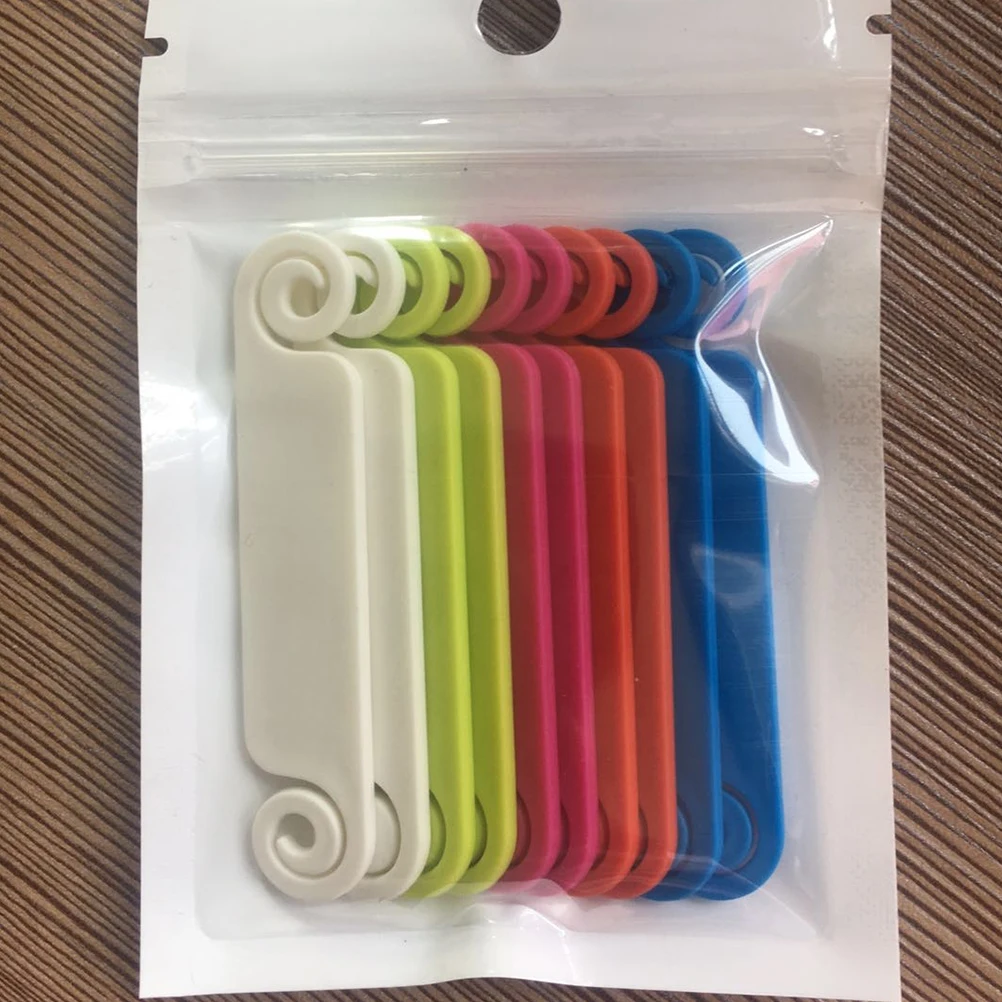 

100pcs Colorful Cable Tags Wire Labels for Home Office Car Cords USB Mouse Earphone Management Solution