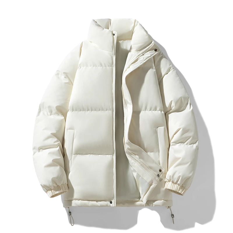 

Зимняя уличная теплая и уютная хлопковая куртка для пар, удобное модное модное мужское и женское толстое пальто