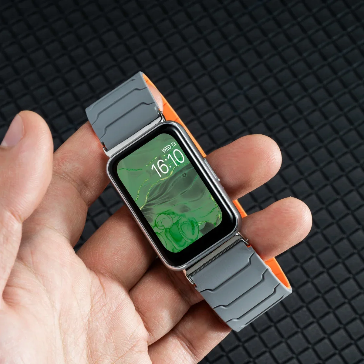 Magnetisches Silikonarmband für Samsung Galaxy Fit 3, verstellbares Uhrenarmband für Samsung Galaxy Fit 3 Smart-Armband, Armband Correa – Detail 11
