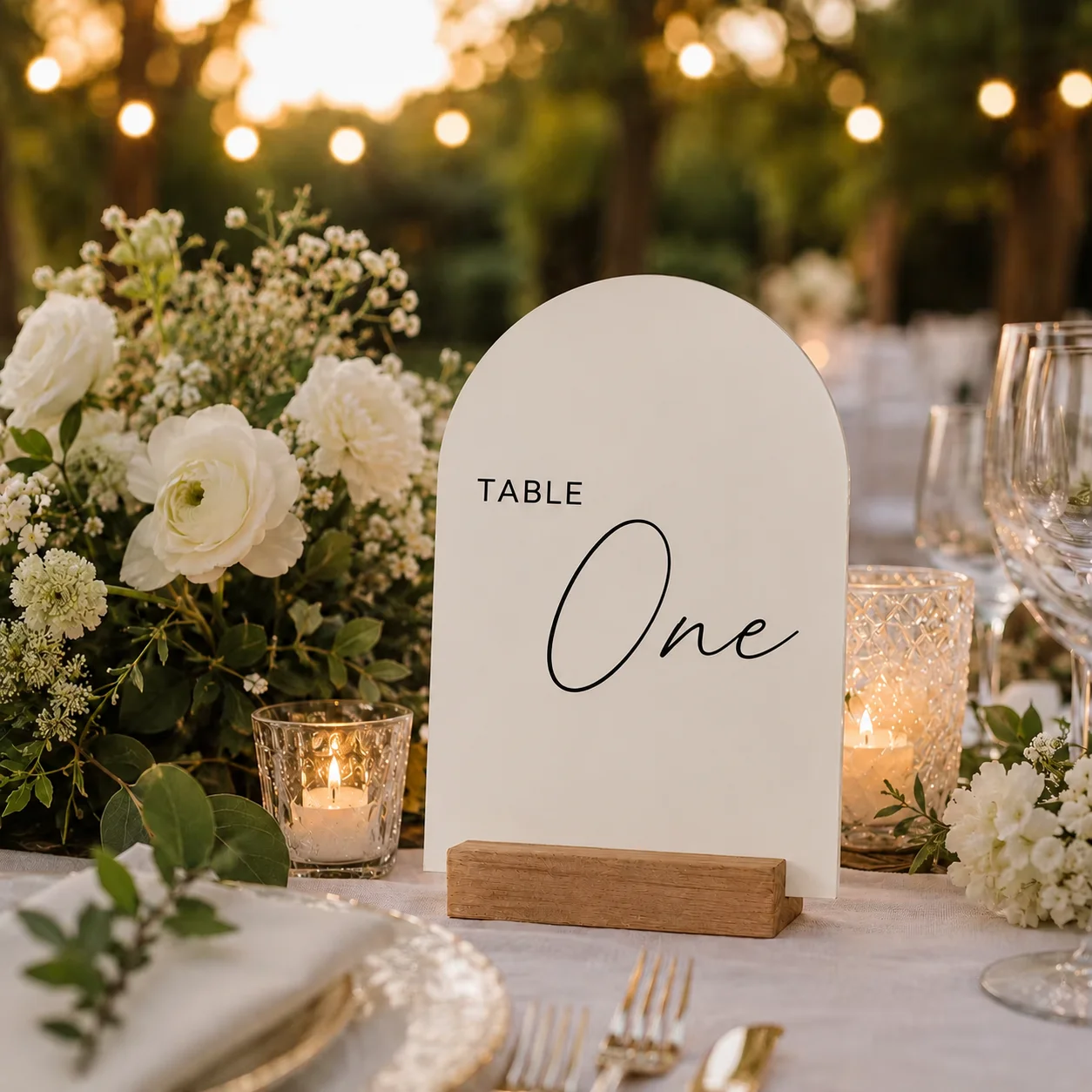 Custom Acrylic Wedding Table Number Sign Personalized Reception Table Name Plate Bride Groom Party Event Decoration Display Sign