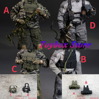 NCCTOYS CCN1223 1/12 Scale Action Figure Bulletproof Vest Chest Hang Toys Accessory For 6inch Military Soldier Scene Ornament