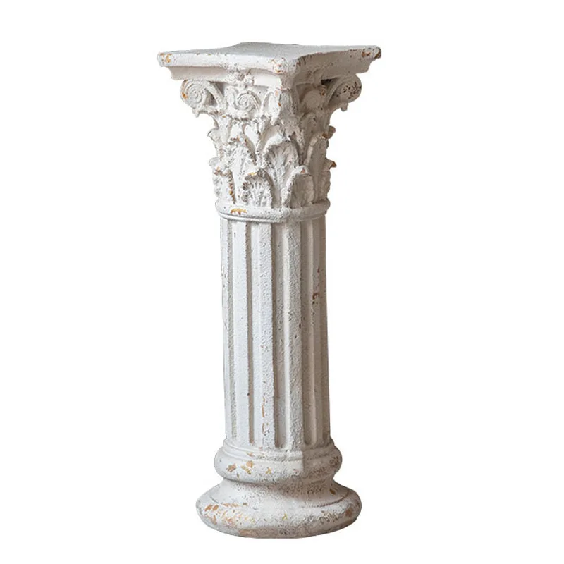

American vintage old wedding props Roman column B&B living room garden balcony ornament decoration column