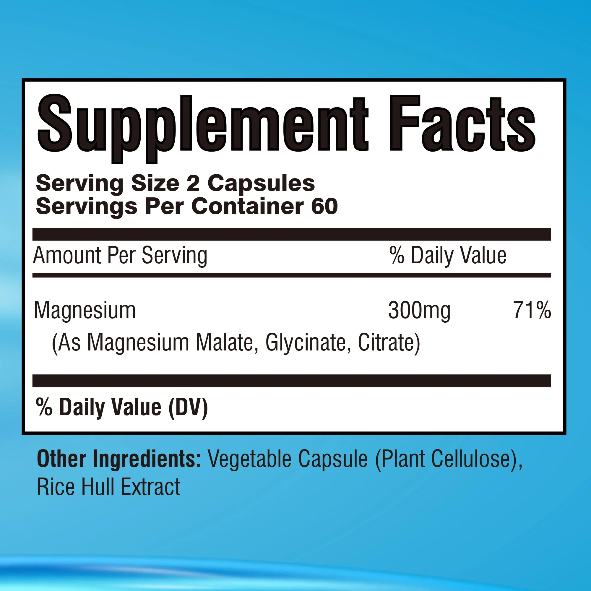 مجمع المغنيسيوم الثلاثي - مكمل صحة العظام والعضلات والقلب، دعم النوم، تخفيف التوتر، استرخاء العضلات - 120 كبسولة
