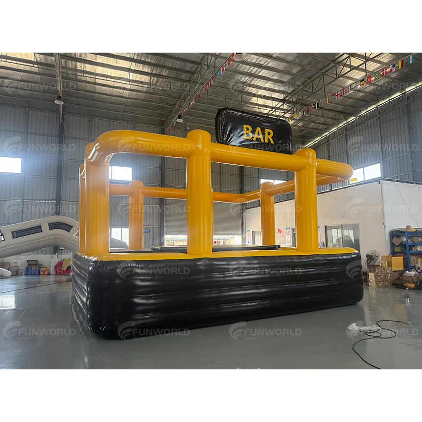Outdoor Party Tent Inflatable Bar Pool With Seats Inflatable Tent Event Pub For Backyard Party